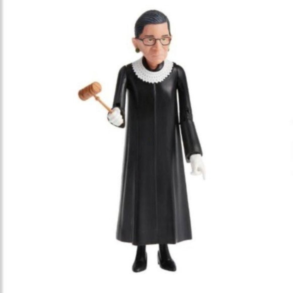 RBG action figure Ruth B Ginsburg doll